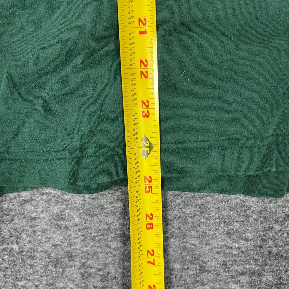 Vintage J. Crew Oarsman Turtleneck Long Sleeve Shirt Men's Large Green Preppy